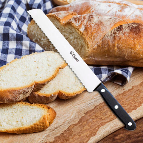 Curel 9-1/2" Serrated Bread Knife - POM Handle