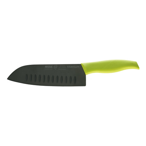 Nicul Spirit 7" Santoku Knife - Hollow Edge - PP Handle
