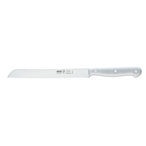Nicul Master 7-7/8" Serrated Bread Knife - POM Handle