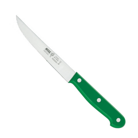 Nicul Master 5-1/8" Serrated Steak Knife - POM Handle