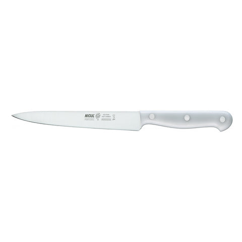 Nicul Master 6-5/8" Carving Knife - Black POM Handle