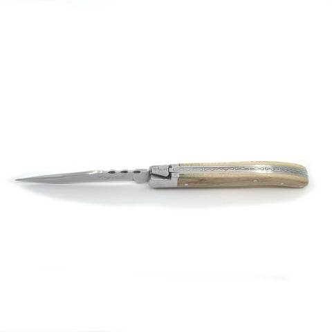 Laguiole 4-1/2" Steak Folding Knife – Varied Wood Handles