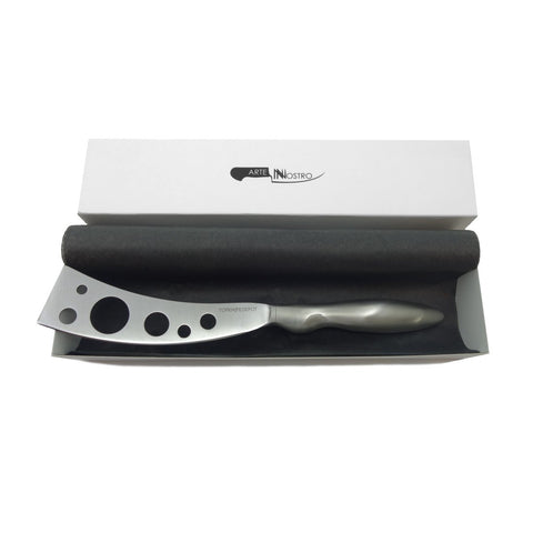 TopKnife 5-1/8" Italian Cheese Knife - Stainless Steel Handle