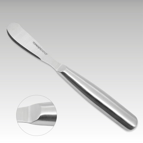 TopKnife 2-Pc Soft Cheese Knife Set - Magnetic Box Included