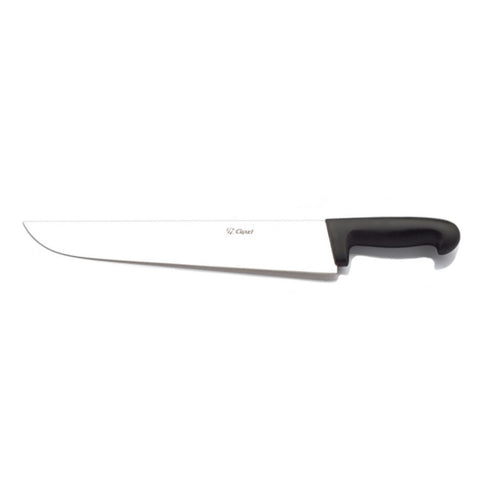 Curel 13-3/4" Butcher Knife - Black PP Handle