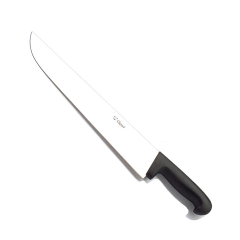 Curel 13-3/4" Butcher Knife - Black PP Handle