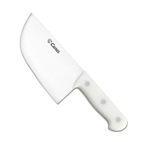 Curel 11" Cleaver - White Nylon Handle