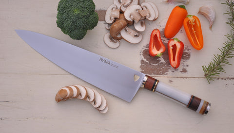 KYNA 9-3/4" Master Chef's Knife - Hardwoods Handle