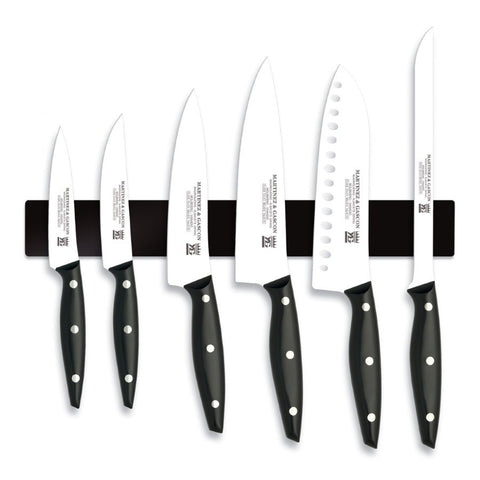 M&G Nova 6-Piece Knife Set - Magnetic Hanging Bar