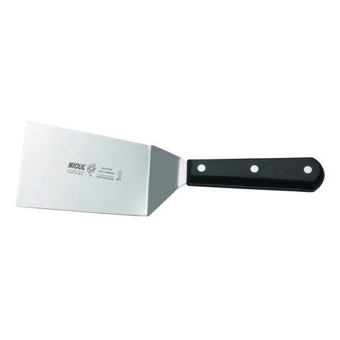 Nicul 4-1/4" Curved Spatula - POM Handle